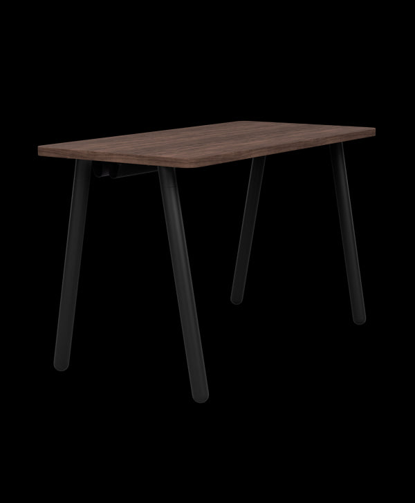 Studio Desk with Angled Legs - Coffee