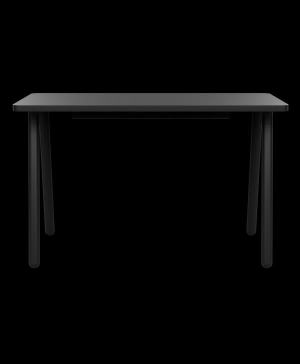 Studio Desk with Angled Legs - Shadow