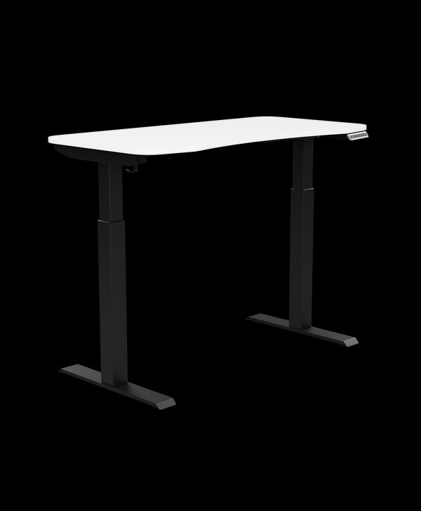 Standing Desk with Cockpit Top - Cloud